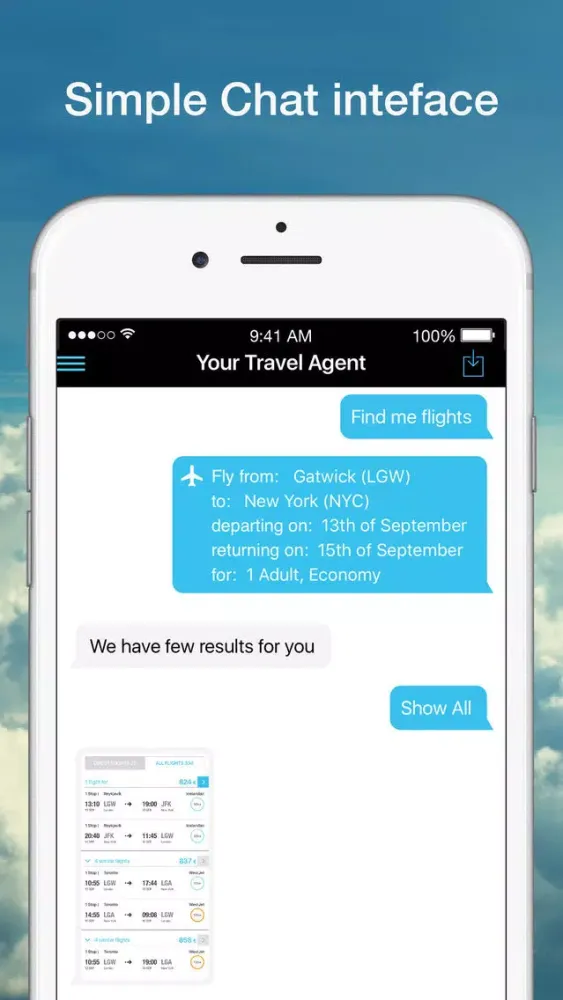 Zrzuty ekranu Quicket, your travel companion
