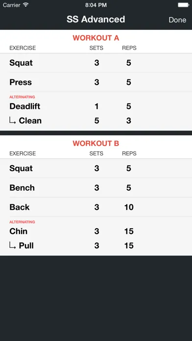Strength Club - Workout Log স্ক্রিনশট