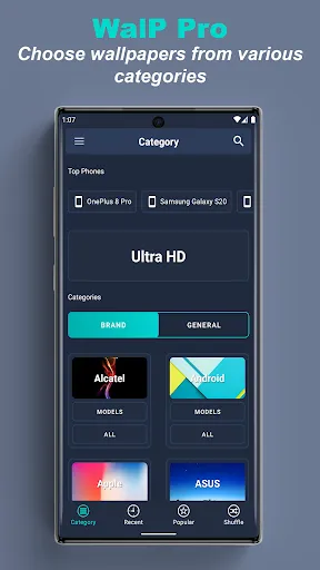 WalP Pro - Stock HD Wallpapers Screenshots
