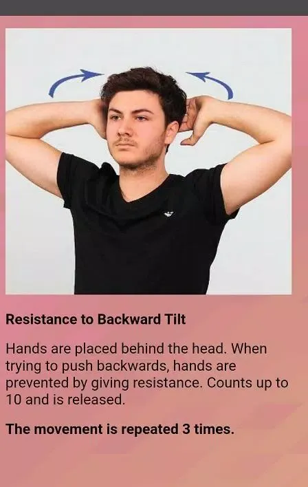 Neck Pain Exercises Screenshots