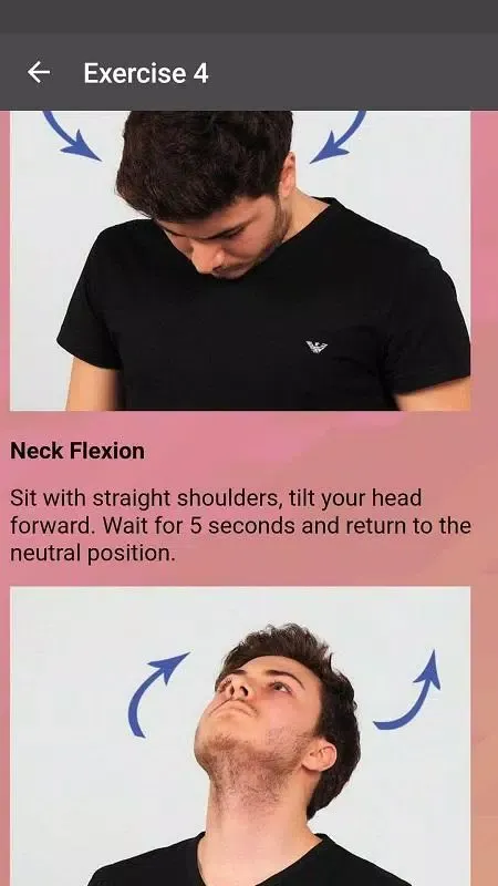 Neck Pain Exercises Screenshots