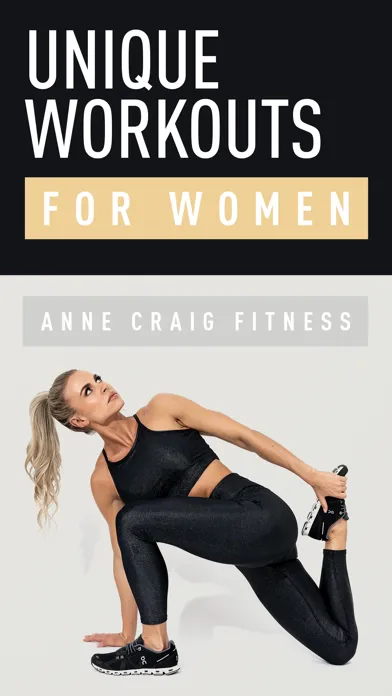 Capturas de tela do Anne Craig Workout for Women