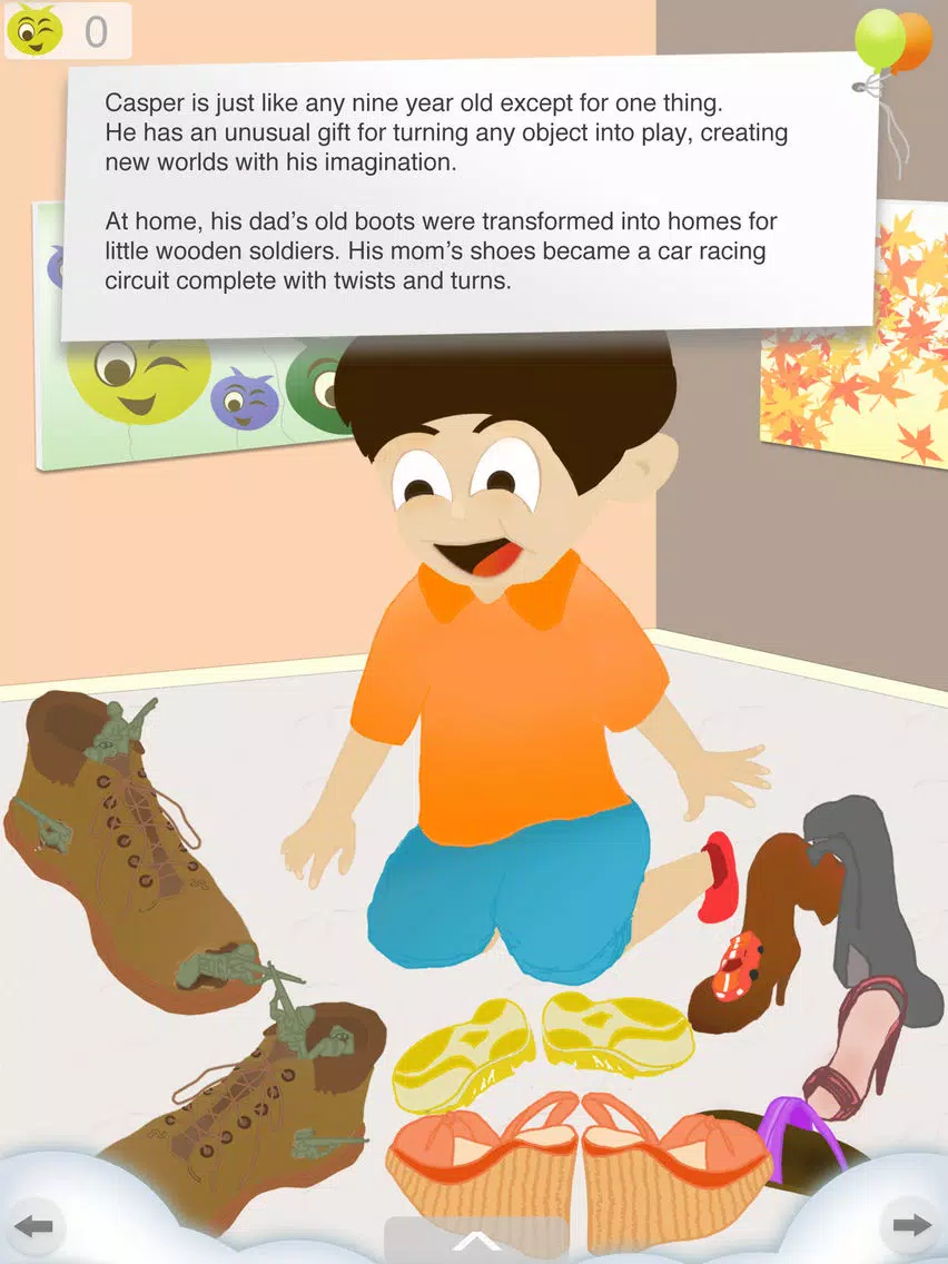 Balloon Kingdom - An interactive adventure book for kids, families and educators iPad  스크린샷