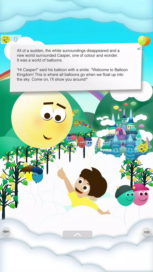 Balloon Kingdom - An interactive adventure book for kids, families and educators 스크린샷