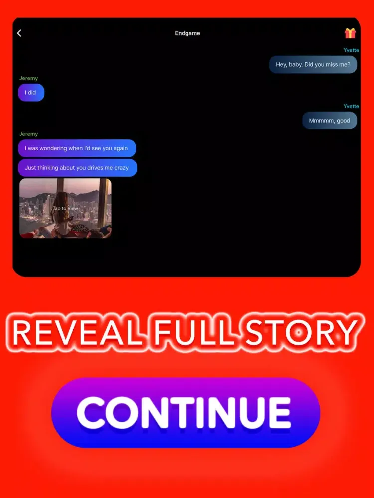 Scary Stories Texting Story iPad  스크린샷