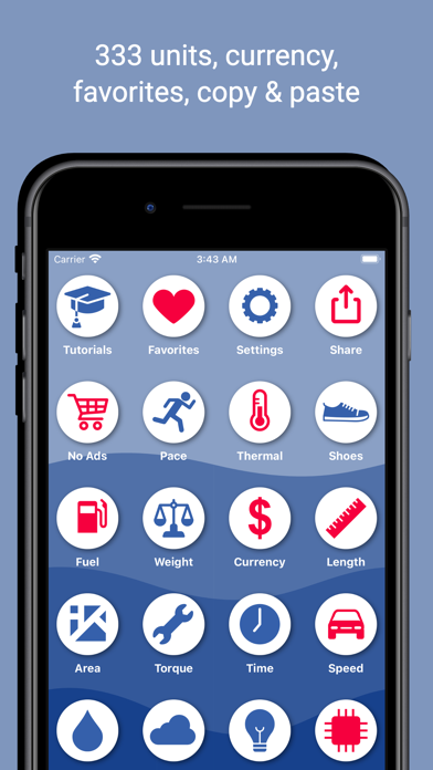 ภาพหน้าจอของ Conversion Calculator Plus