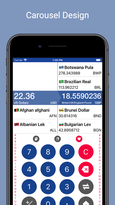 ภาพหน้าจอของ Conversion Calculator Plus