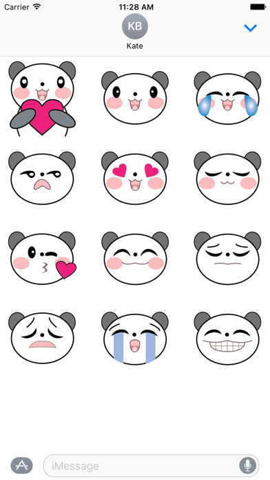 Panda Sticker স্ক্রিনশট