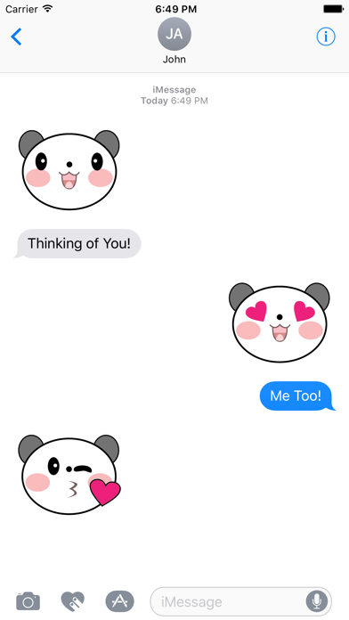 Panda Sticker স্ক্রিনশট