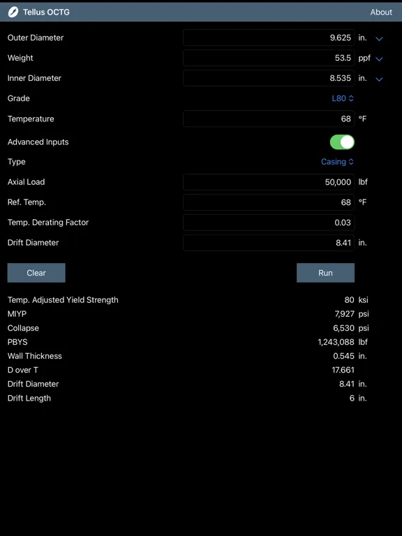 Tellus OCTG iPad  स्क्रीनशॉट
