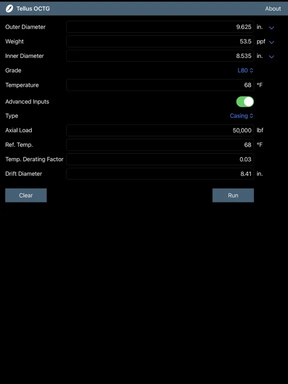 Tellus OCTG iPad  स्क्रीनशॉट