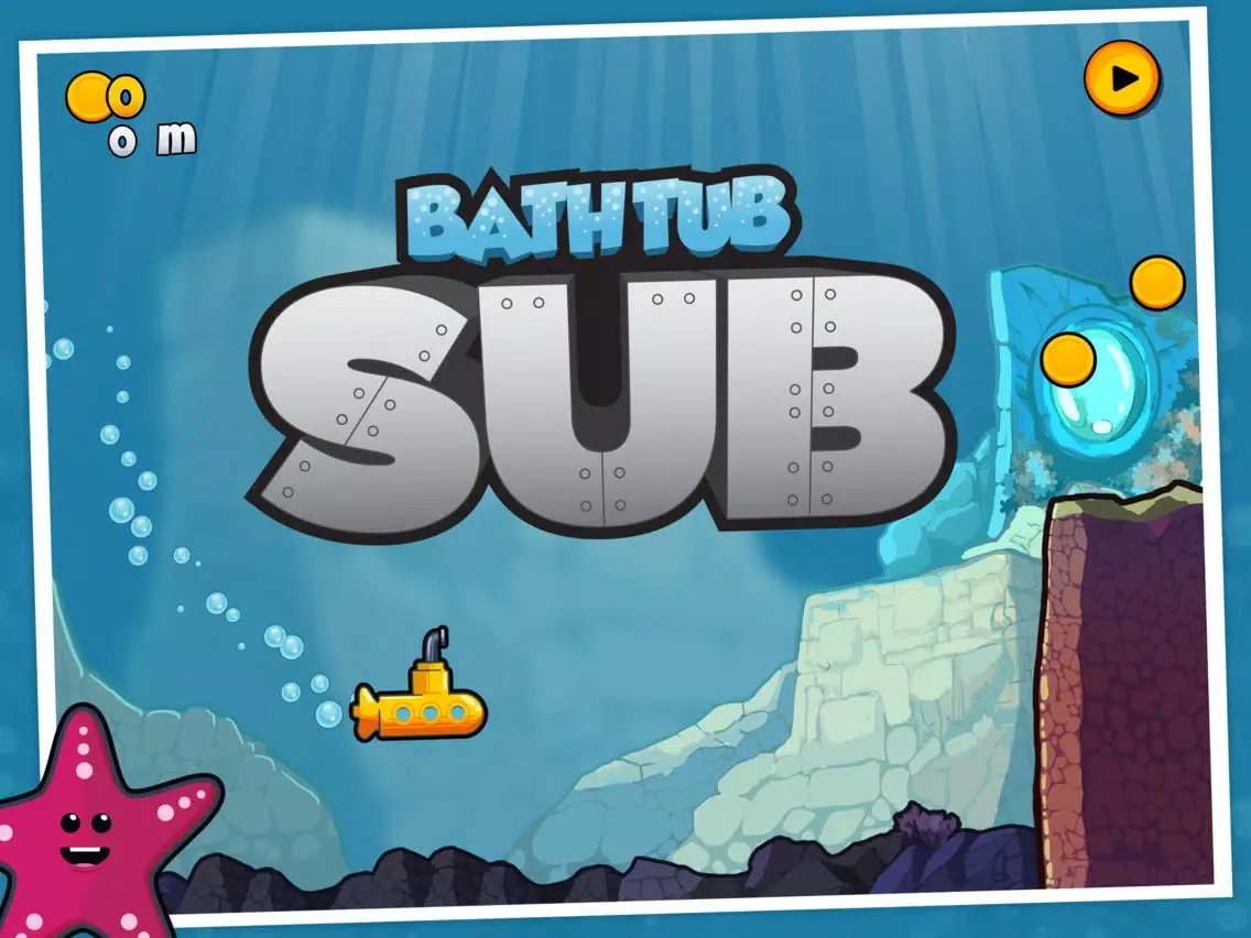 Capturas de pantalla de Bathtub Sub iPad 