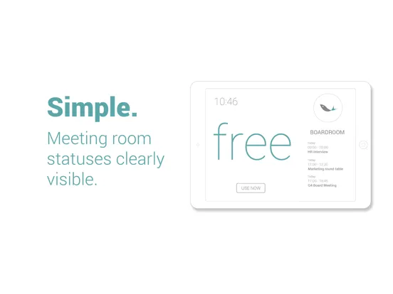 Fishbowl Meeting Room Display iPad 應用截圖