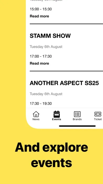 CIFF – Ticket, Brandlist & Map سکرین شاٹس