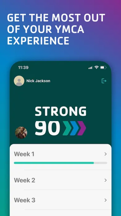 YMCA Strong90 स्क्रीनशॉट