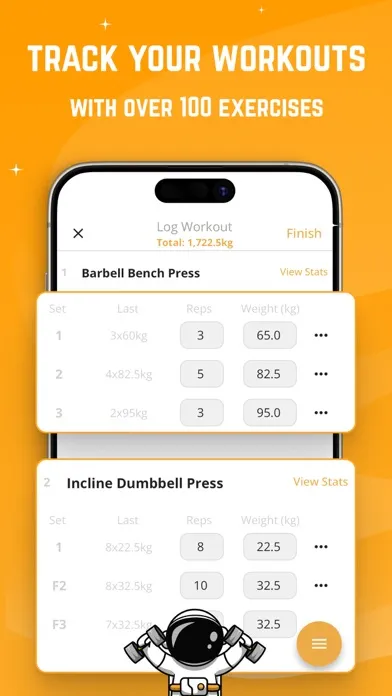 Capturas de tela do Stronger - Strength Training