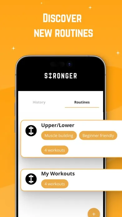Capturas de tela do Stronger - Strength Training