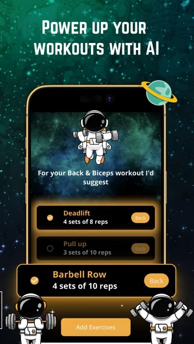 Capturas de tela do Stronger - Strength Training