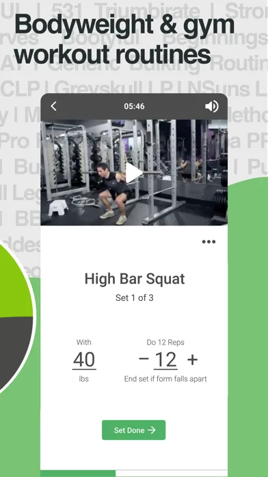 Tangkapan layar StrongrFastr Diet & Fitness AI
