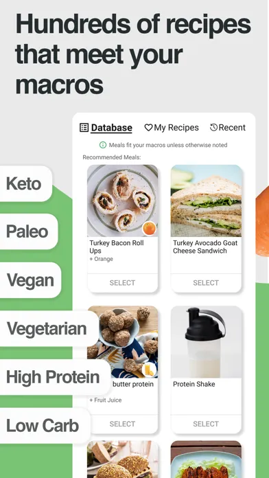 Tangkapan layar StrongrFastr Diet & Fitness AI