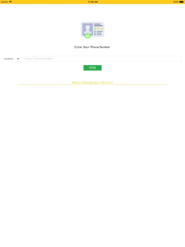 Otlob Taxi iPad  Screenshots