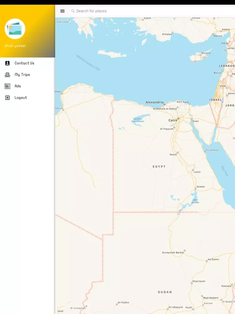 Otlob Taxi iPad  Screenshots