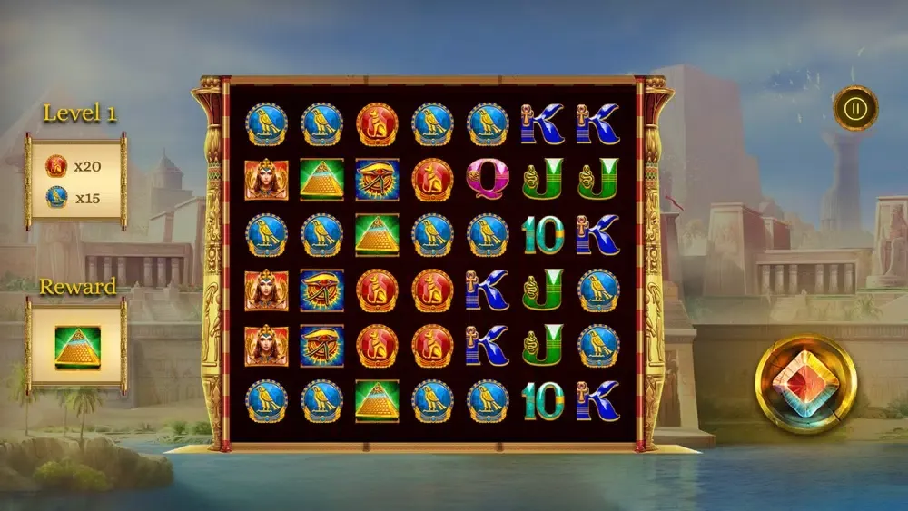 Gems of Egypt Pyramid Ekran Görüntüleri
