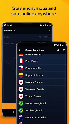 StrongVPN - Your Privacy, Made Ekran Görüntüleri