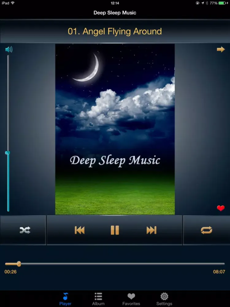 sleep melodies relax music app iPad 應用截圖