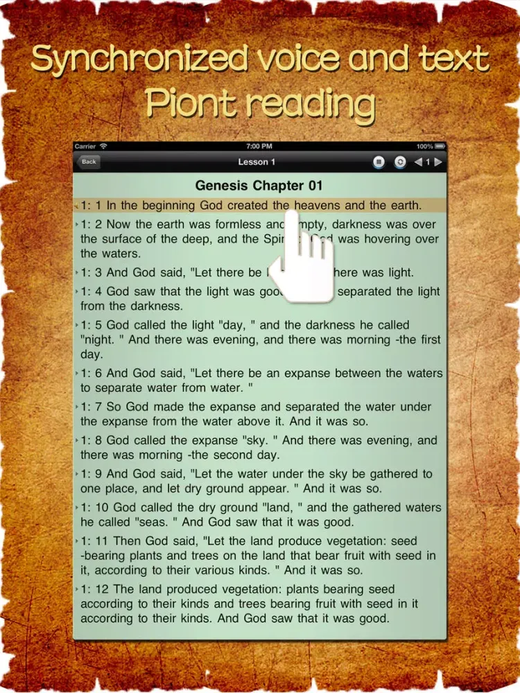 Скриншоты holy bible niv daily study app iPad 