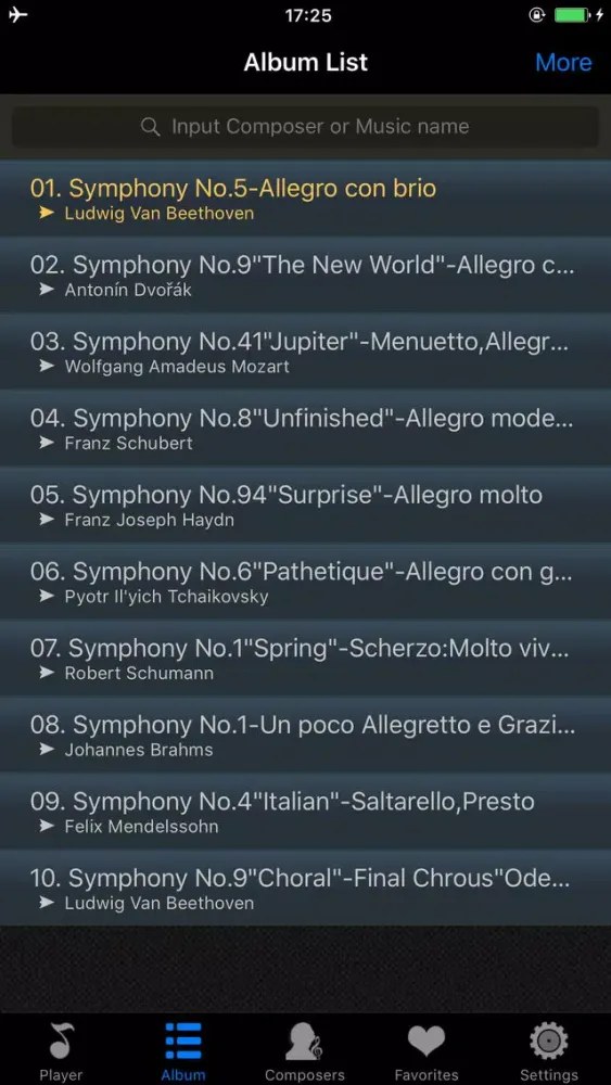 top 10 symphony pro collection - classical music स्क्रीनशॉट