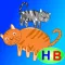 A lazy cat story (Untold toddler story from Hien Bui)