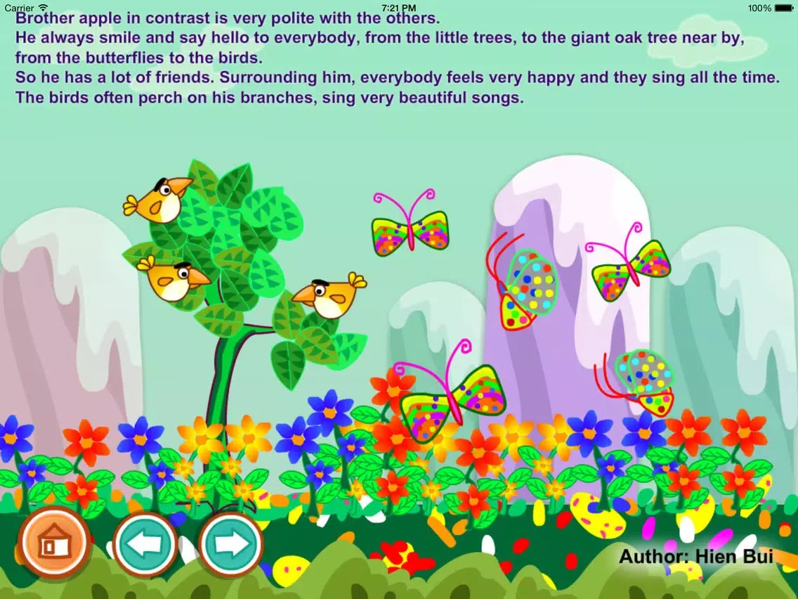 The arrogant apple story (Untold toddler story from Hien Bui) iPad  سکرین شاٹس