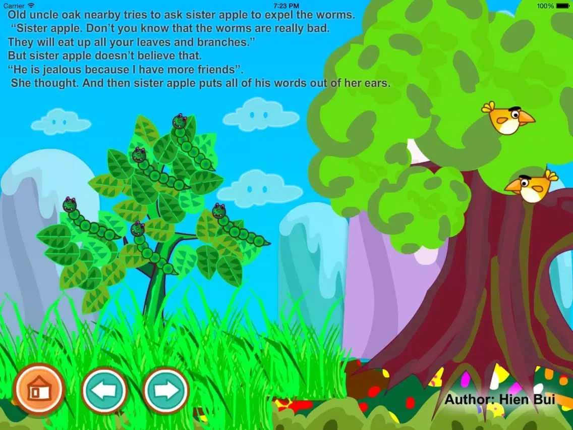 The arrogant apple story (Untold toddler story from Hien Bui) iPad  سکرین شاٹس