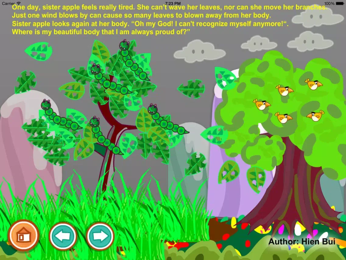 The arrogant apple story (Untold toddler story from Hien Bui) iPad  سکرین شاٹس