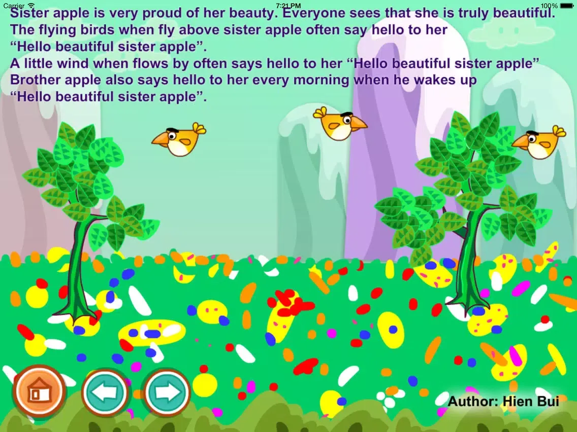 The arrogant apple story (Untold toddler story from Hien Bui) iPad  سکرین شاٹس