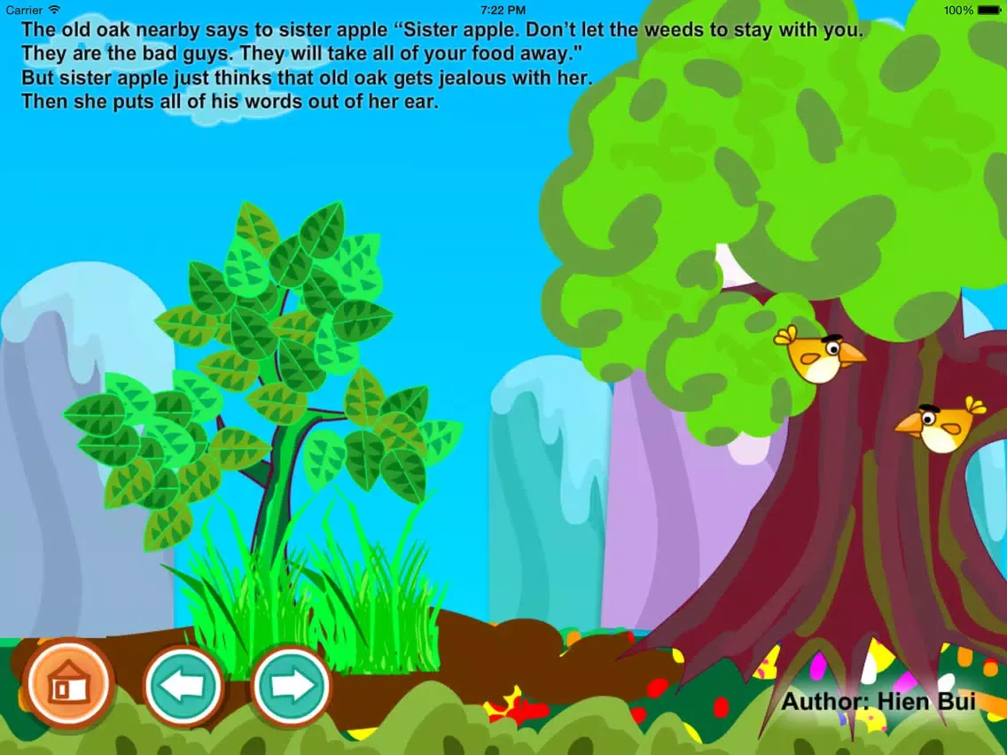 The arrogant apple story (Untold toddler story from Hien Bui) iPad  سکرین شاٹس