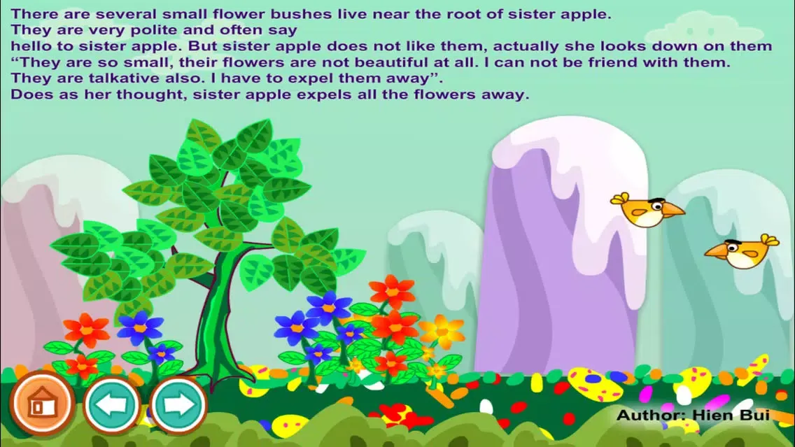 The arrogant apple story (Untold toddler story from Hien Bui) سکرین شاٹس