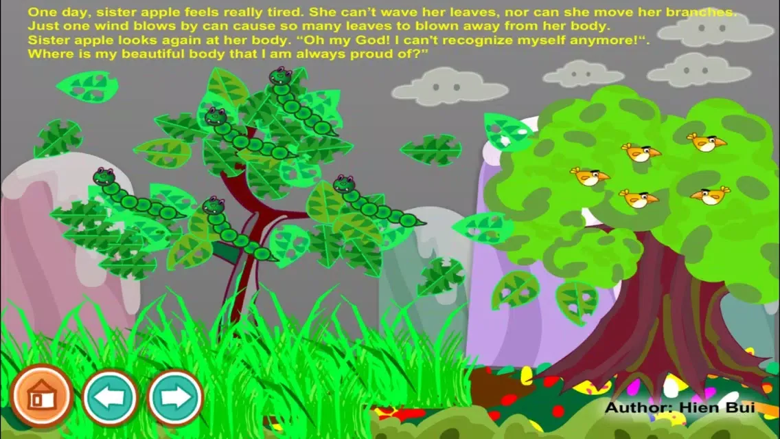 The arrogant apple story (Untold toddler story from Hien Bui) سکرین شاٹس