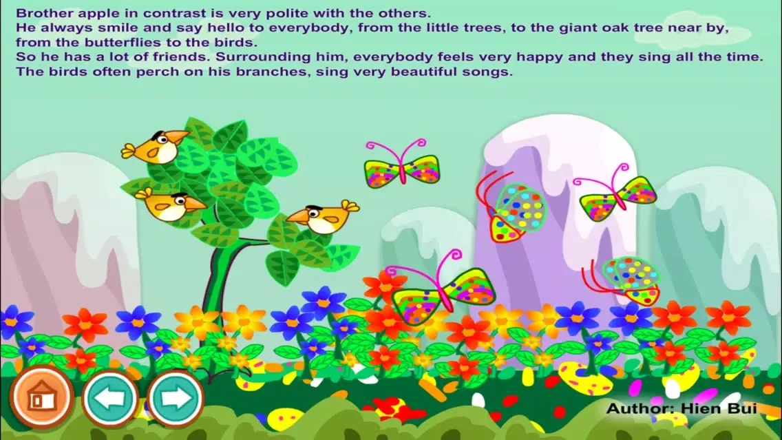 The arrogant apple story (Untold toddler story from Hien Bui) سکرین شاٹس