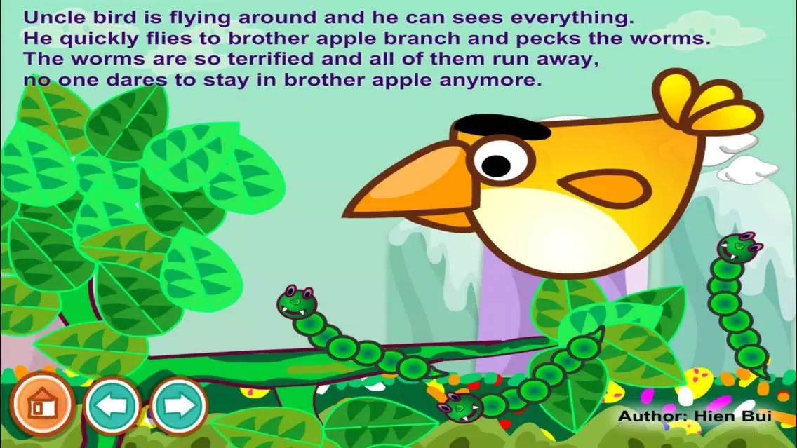 The arrogant apple story (Untold toddler story from Hien Bui) سکرین شاٹس