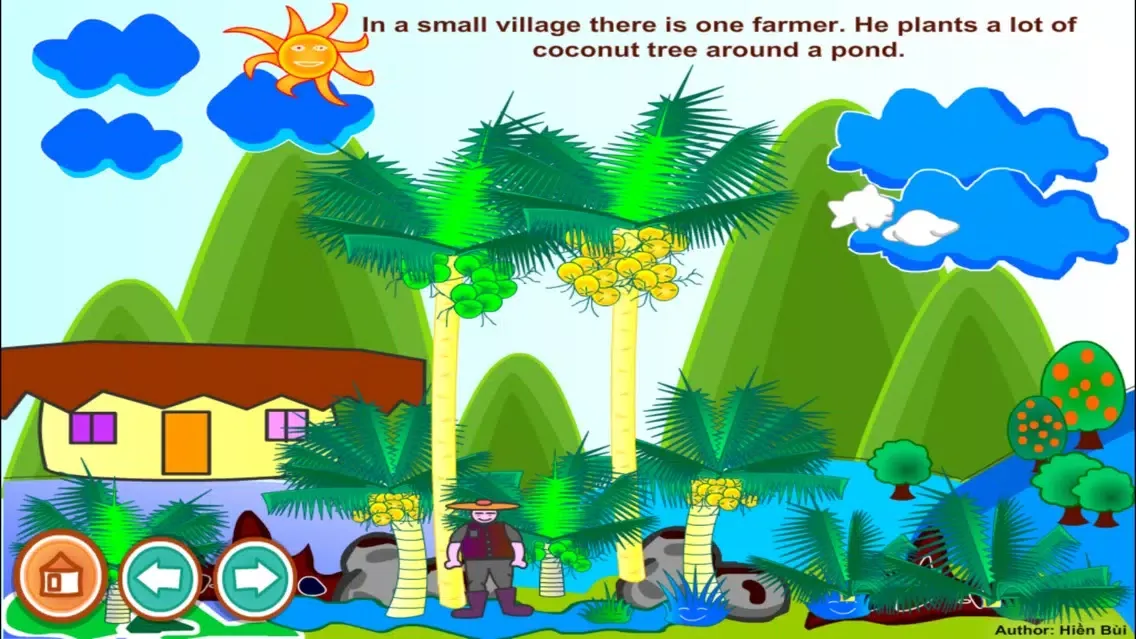 A coconut tree story (Untold toddler story - Hien Bui) Ekran Görüntüleri