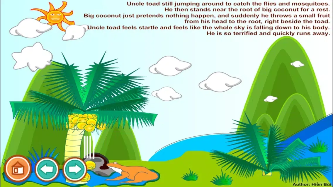 A coconut tree story (Untold toddler story - Hien Bui) Ekran Görüntüleri