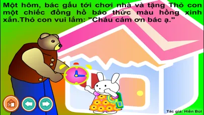 تصاویر Chiếc đồng hồ của Thỏ con (Truyện thiếu nhi của tác giả Hiền Bùi)