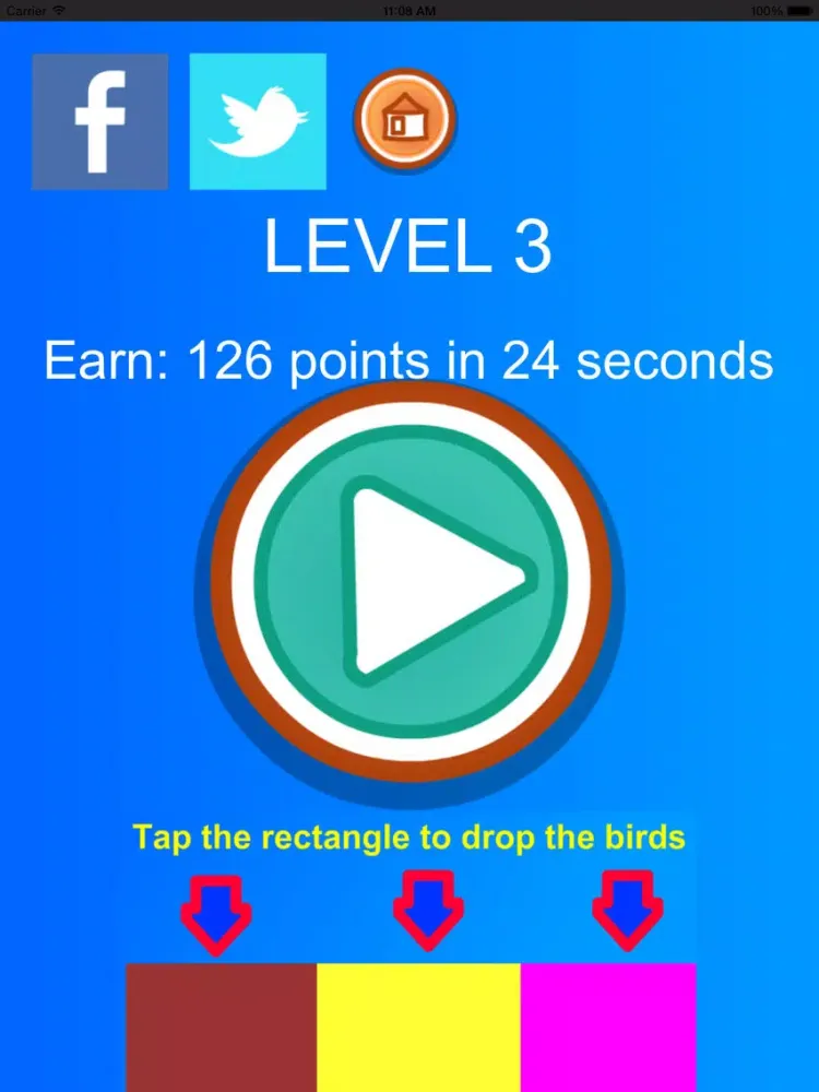 Zrzuty ekranu Drop the birds iPad 