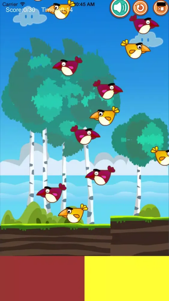 Zrzuty ekranu Drop the birds