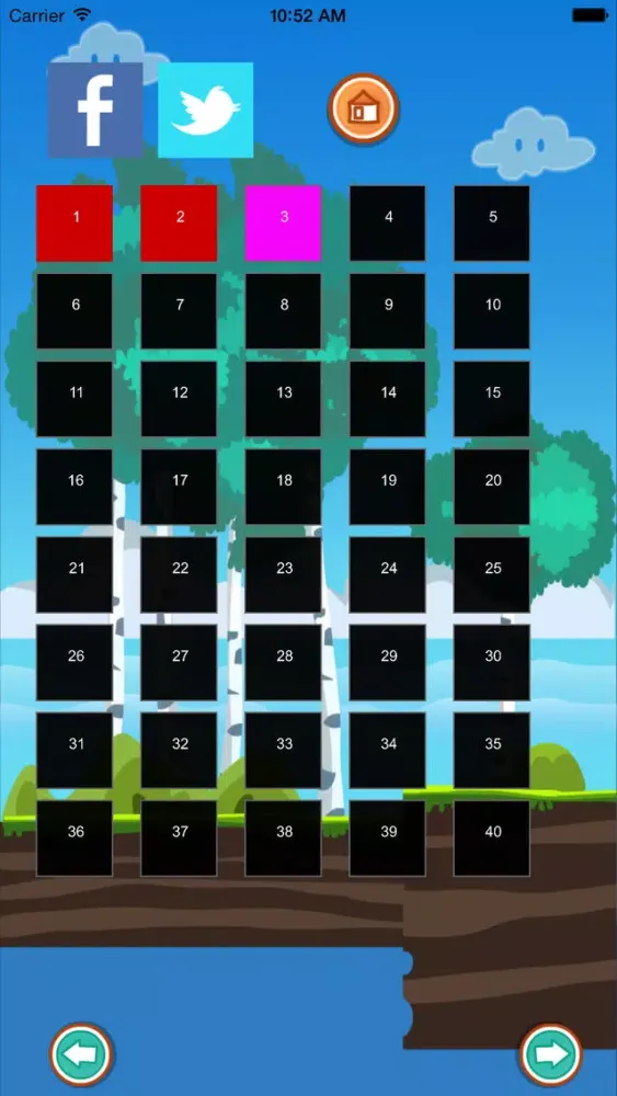 Zrzuty ekranu Drop the birds