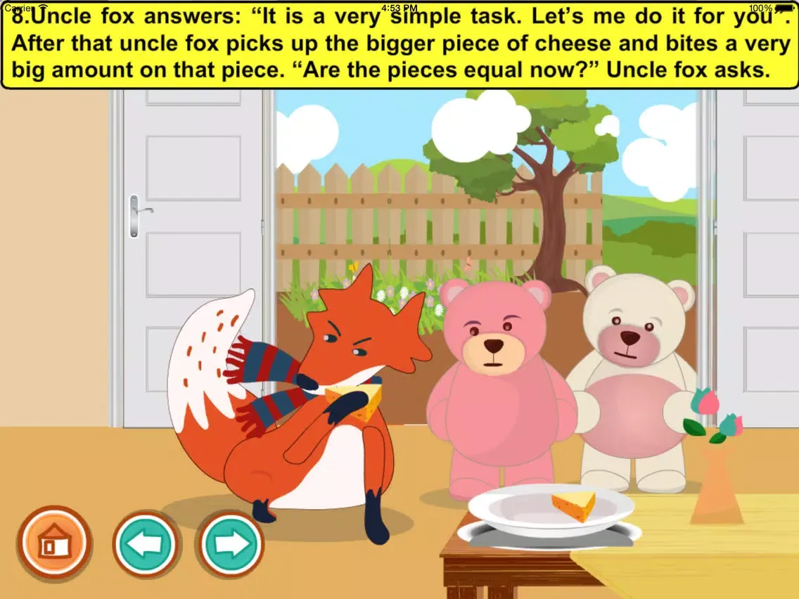 Captures d'écran de The jealous bears (Stories and games for kids) iPad 