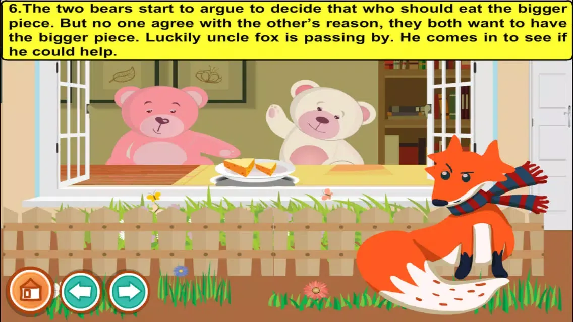 Captures d'écran de The jealous bears (Stories and games for kids)