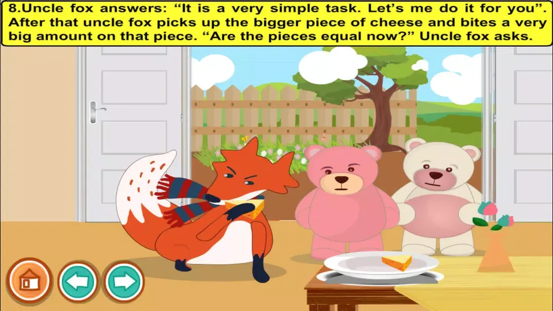 Captures d'écran de The jealous bears (Stories and games for kids)